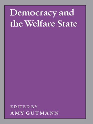 cover image of Democracy and the Welfare State